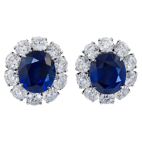 cartier sapphire earrings|cartier sapphire ring for sale.